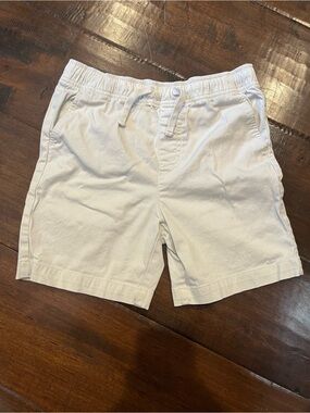 Vineyard Vines Boys Tan Pull-On Shorts Elastic‎ Waist Cotton Chino Size S